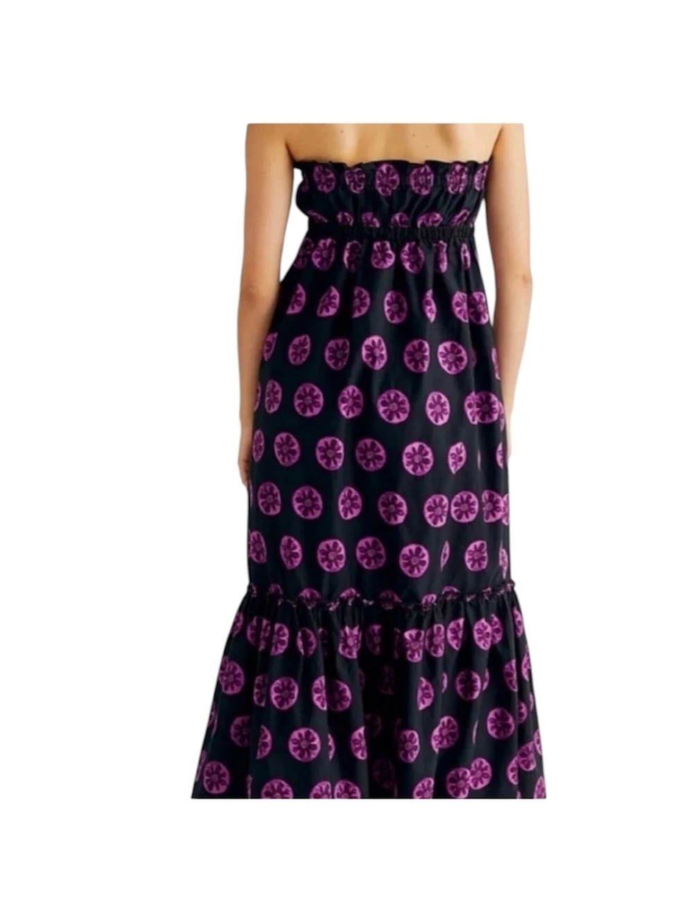 Free People Leanna Strapless boho tube maxi dress - Picture 3 of 15